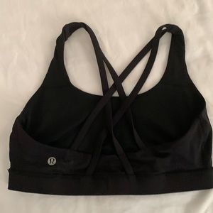 Lulu Lemon Black Sports Bra, Small size
